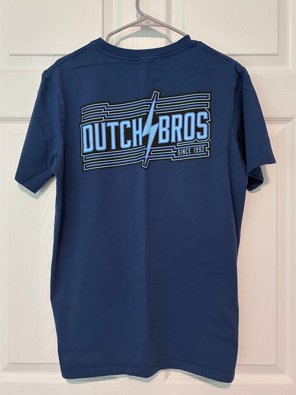 Dutch Bros Navy Blue Crewneck Tee